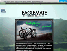 Tablet Screenshot of eaglematetrailers.com